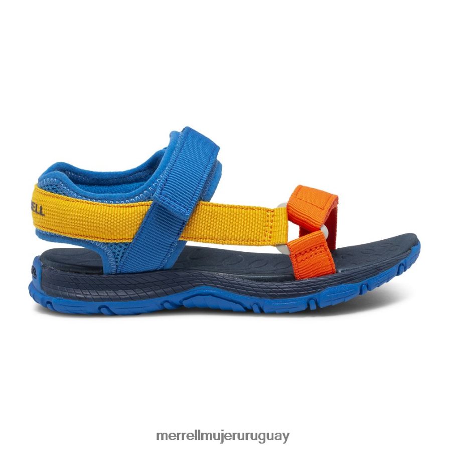 Merrell sandalia web kahuna (mk264947k) zapatos JPDRFN1399 azul múltiple niños