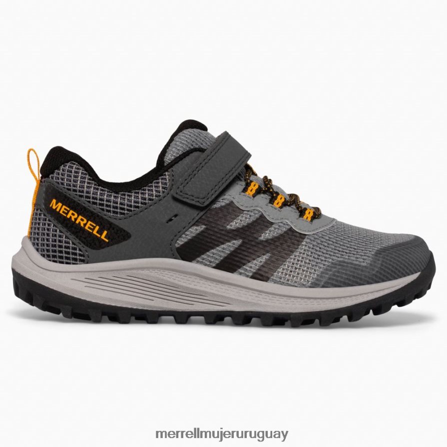 Merrell zapatilla nova 3 (mk266785) zapatos JPDRFN1356 gris/naranja niños