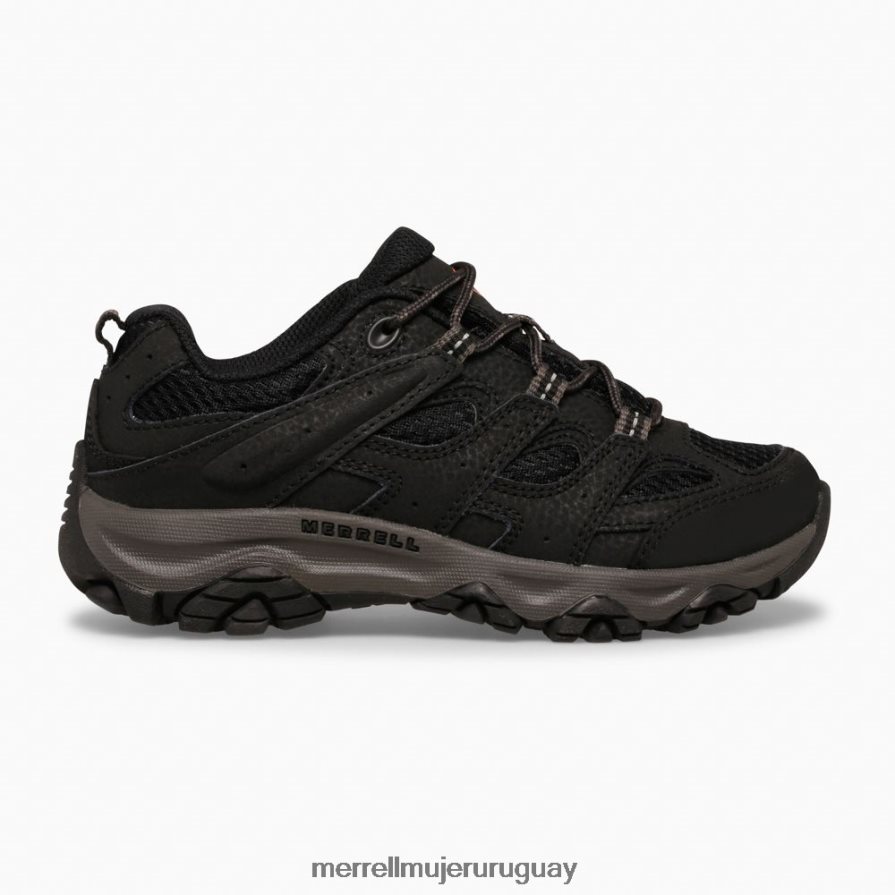 Merrell zapato bajo con cordones moab 3 (mk265707) zapatos JPDRFN1428 negro niños