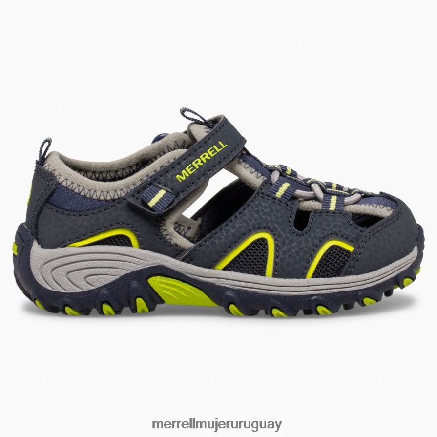 Merrell sandalia hidro h2o excursionista jr (ml265932) zapatos JPDRFN1406 azul marino/lima niños