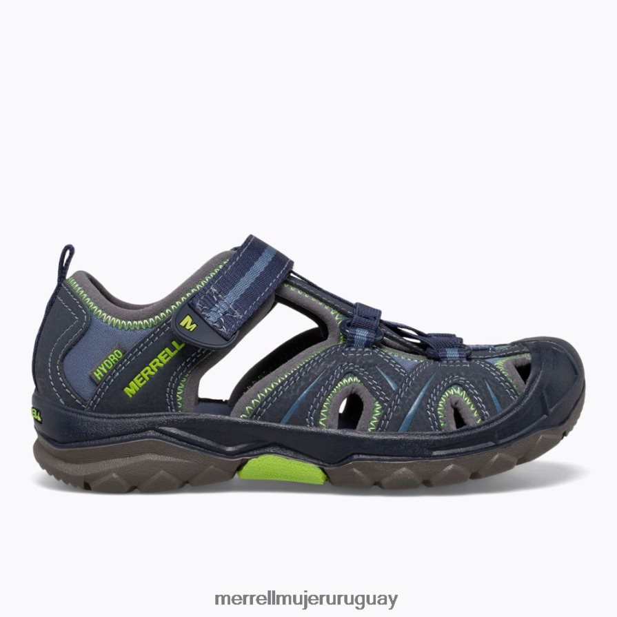 Merrell sandalia hidro (mc53375) zapatos JPDRFN1408 azul marino / verde niños