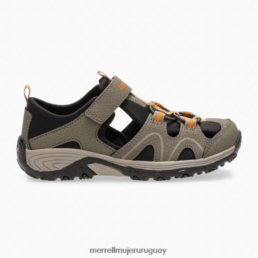 Merrell sandalia hidro teton (mk262021) zapatos JPDRFN1486 humo de pistola niños