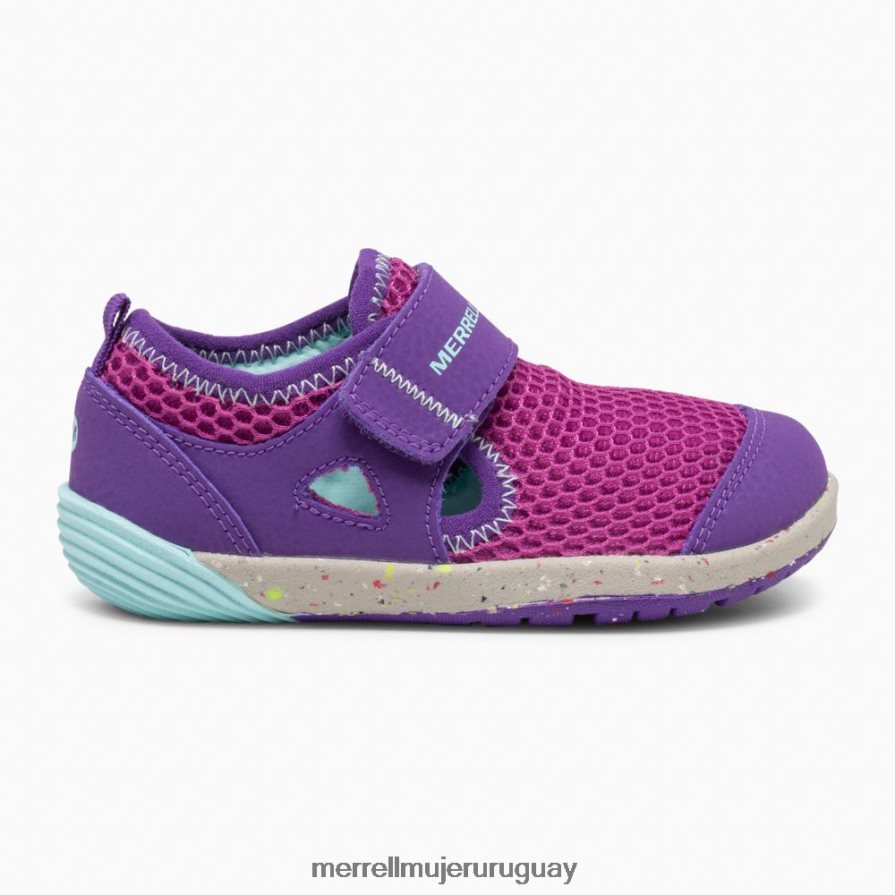 Merrell zapatilla bare step h2o (ml164494) zapatos JPDRFN1395 morado/turquesa niños