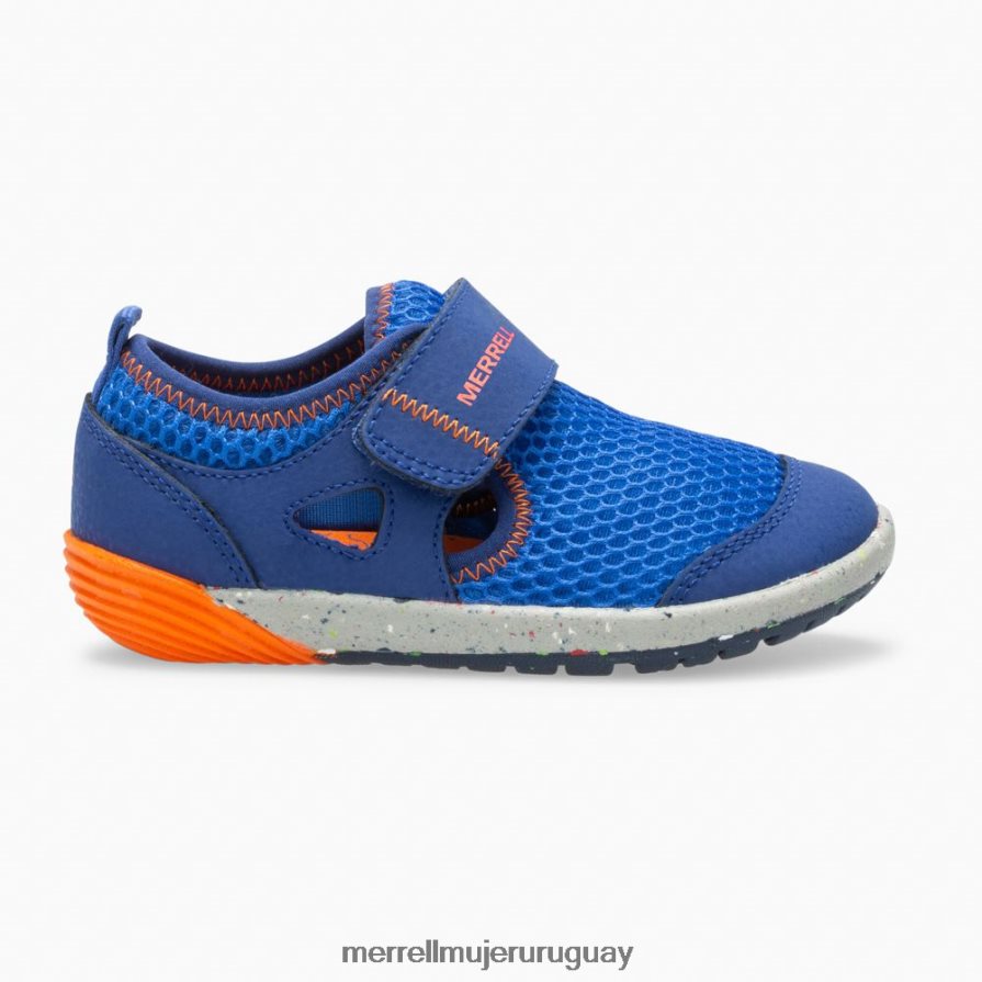 Merrell zapatilla bare step h2o (ml260875) zapatos JPDRFN1396 azul/naranja niños