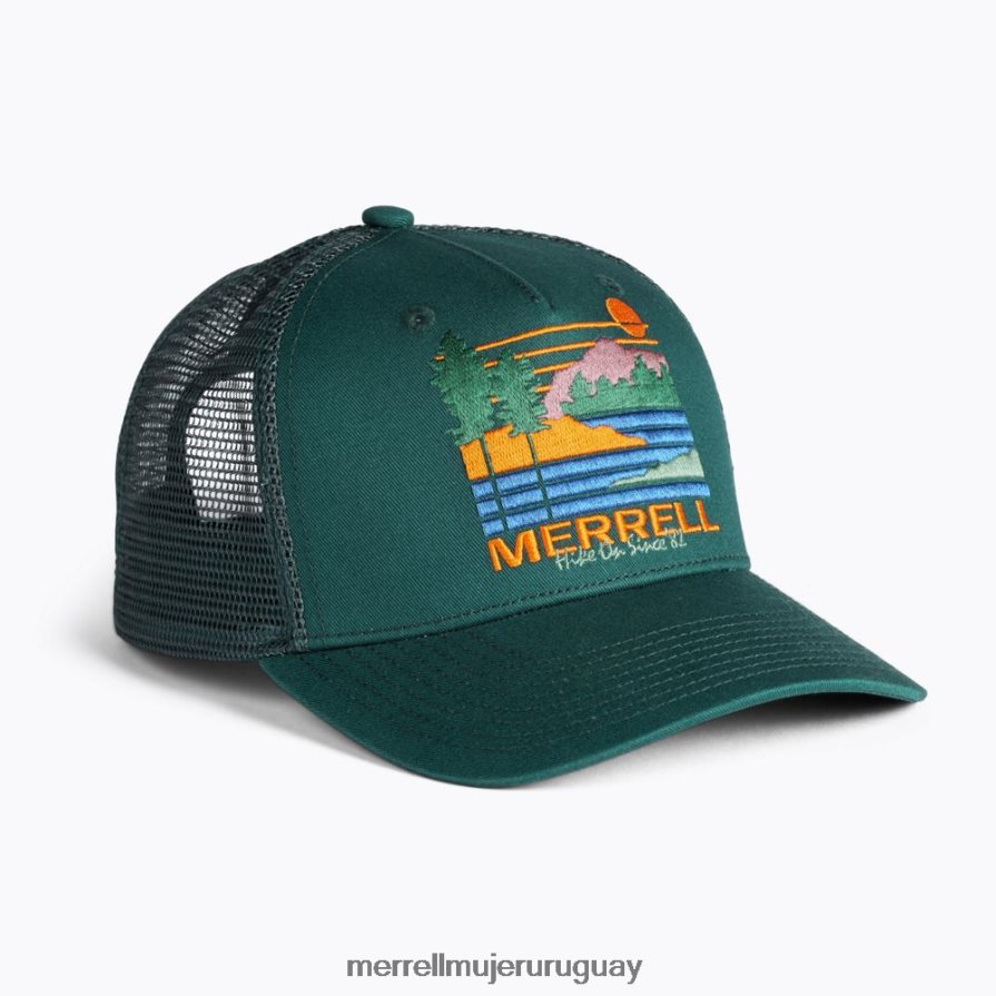 Merrell gorra de camionero junto al lago (jaf26653-325) accesorios JPDRFN378 musgo marino unisexo