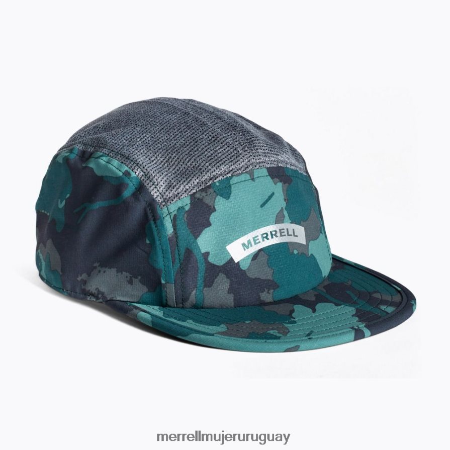 Merrell gorra de trail running (jaf26640-330) accesorios JPDRFN393 estampado de hojas de musgo marino unisexo