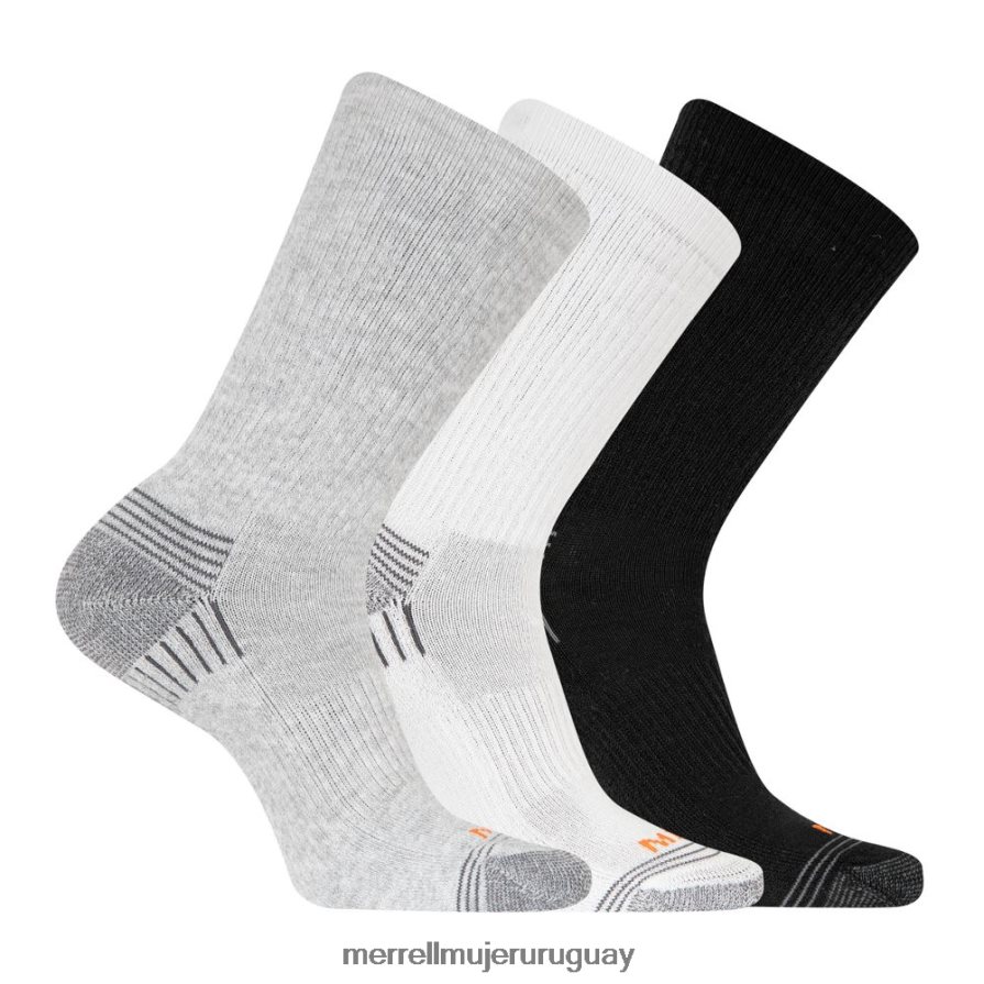 Merrell Paquete de 3 calcetines de excursionista (jsf24699-020) accesorios JPDRFN772 asistencia gris brezo unisexo